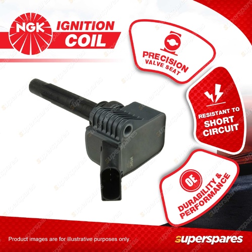 1 x NGK Ignition Coil for Volkswagen Golf Mk7 Polo 6C 6R Up! AA 1.0 1.2 1.4 4Cyl