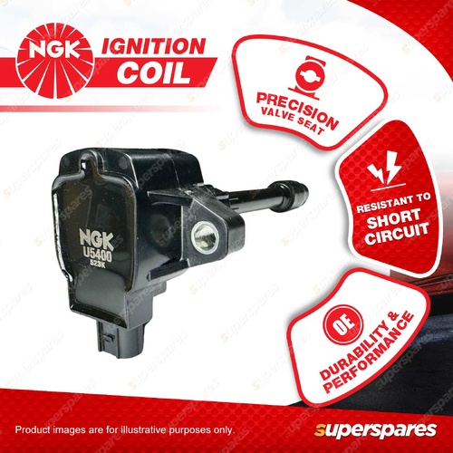 1 x NGK Ignition Coil for Honda Accord CV Civic FC FK CRV RW 1.5L I4 16V 16-On