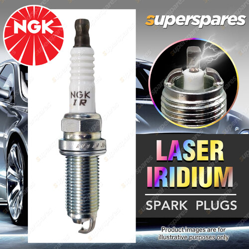 NGK Double Fine Electrode Iridium Spark Plug DILFR6N-T - Japanese Industrial