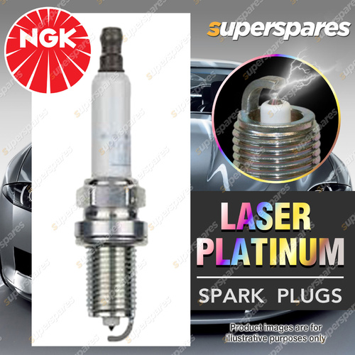 NGK Laser Platinum Spark Plug PFR7S8EG for Audi A6 2.0 TFSI C6 2.0 TFSI C7 05-On