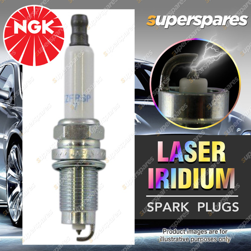 NGK Laser Iridium Spark Plug (IZFR6P7) Japanese Industrial Standard Igniton