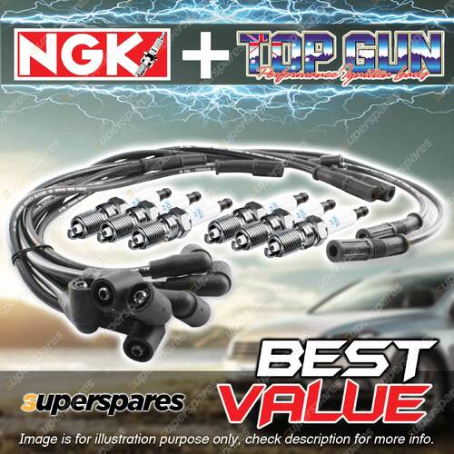 NGK Ignition Spark Plug Leads Wires Kit for Toyota Avalon MCX10R V6 00-06