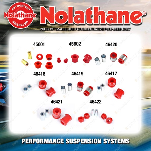 Nolathane Control arm bush kit for AUDI Q3 8U TYP 8U INCL QUATTRO 4CYL 6/2011-ON