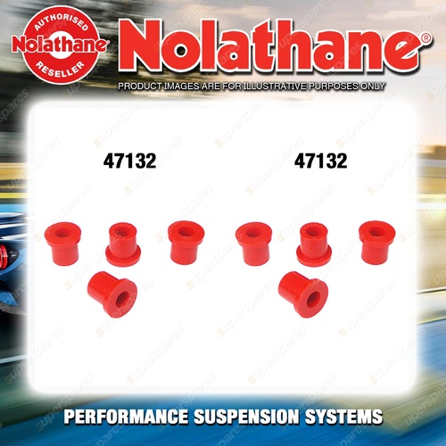 Nolathane Spring bush kit for CHRYSLER GALANT GA GB GC GD 4CYL 8/1971-12/1978