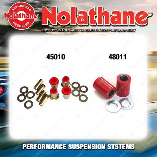 Nolathane Control arm bush kit for CHRYSLER VALIANT CL CM 6/8CYL 11/1976-1981