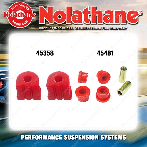 Nolathane Control arm lower inner bush kit for DAEWOO 1.5I 1C4 4CYL 1994-1995