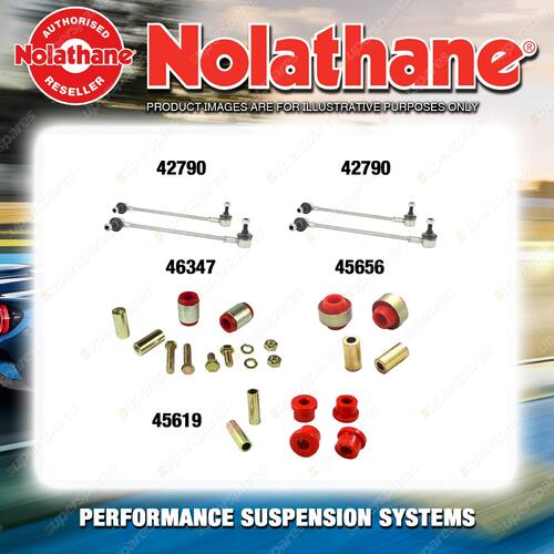 Nolathane Control arm bush kit for DODGE CALIBER PM 4CYL 6/2006-2012