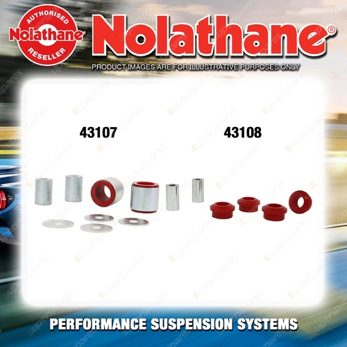 Nolathane Shock absorber bush kit for DODGE CHALLENGER 3RD GEN INCL SRT8 8CYL