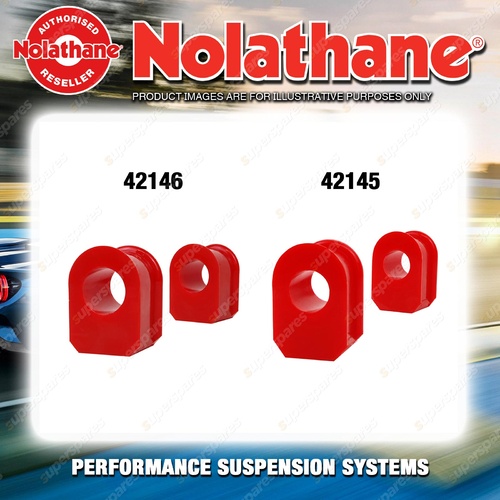 Nolathane Sway bar mount bush kit for FORD F SERIES F100 F150 F250 F350 8CYL 4WD