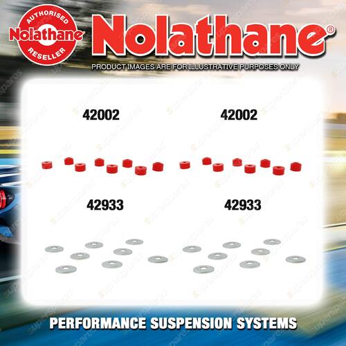 Nolathane Sway bar link bush kit for FORD FAIRLANE NA NC 6/8CYL 6/1988-3/1995