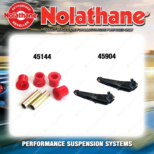 Nolathane Control arm bush kit for FORD FAIRLANE ZA ZB ZC ZD 8CYL 1967-1972