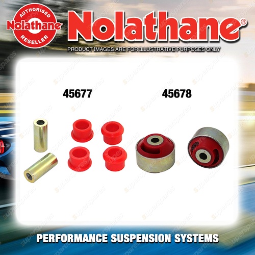 Nolathane Control arm lower inner bush kit for FORD FIESTA WS WT 4CYL 2009-2013