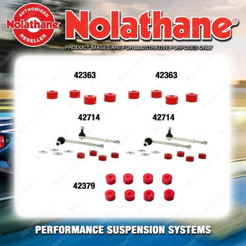 Nolathane Sway bar link & bush kit for FORD MAVERICK DA 6CYL 8/1987-9/1993