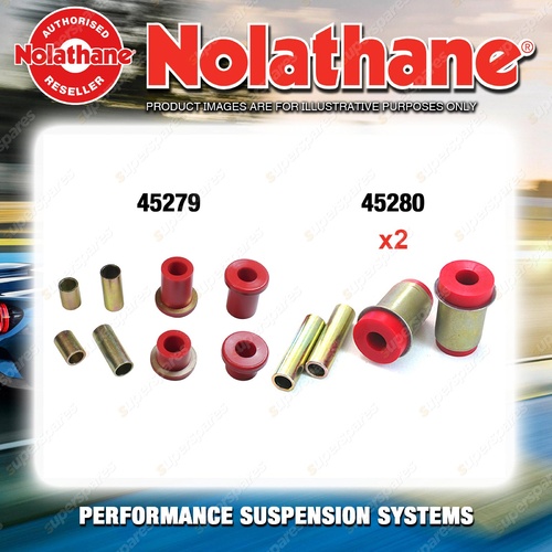 Nolathane Control arm bush kit for FORD SPECTRON SPECTRON 4CYL 4WD 1/1984-1996