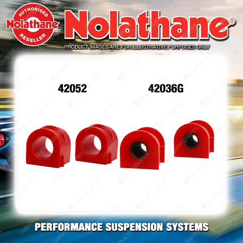 Nolathane Sway bar mount bush kit for HOLDEN ADVENTRA VY VZ 8CYL 2002-2006