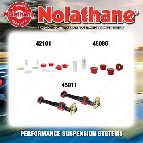 Nolathane Control arm lower bush kit for HOLDEN APOLLO JK JL 4CYL 9/1989-2/1993