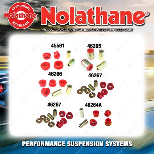 Nolathane Control arm bush kit for HOLDEN CAPRICE WN 6/8CYL 6/2013-ON