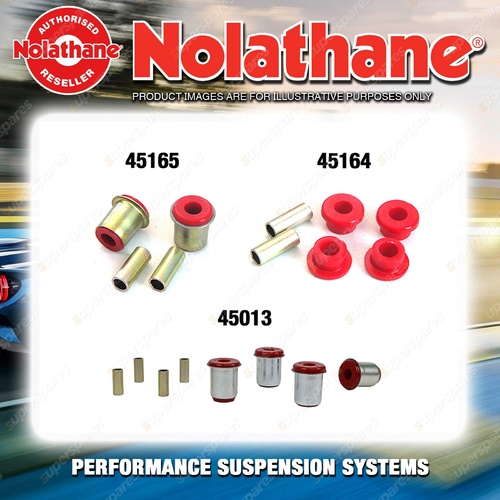 Nolathane Control arm bush kit for HOLDEN GEMINI TX TC TD TE TF TG 4CYL