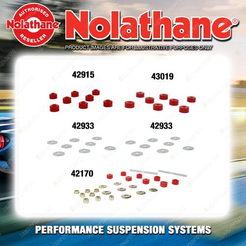 Nolathane Sway bar link bush washers kit for HOLDEN H SERIES HK HT HG 8CYL