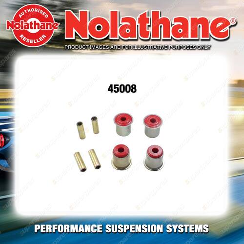 Nolathane Trailing arm bush kit for HOLDEN STATESMAN HQ HJ HX HZ WB 8CYL