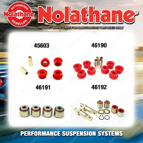 Nolathane Control arm bush kit for HONDA CIVIC EG EH 4CYL 12/1991-9/1996