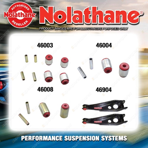 Nolathane Trailing arm lower arm & bush kit for HSV MALOO VR VS 8CYL 1993-2000