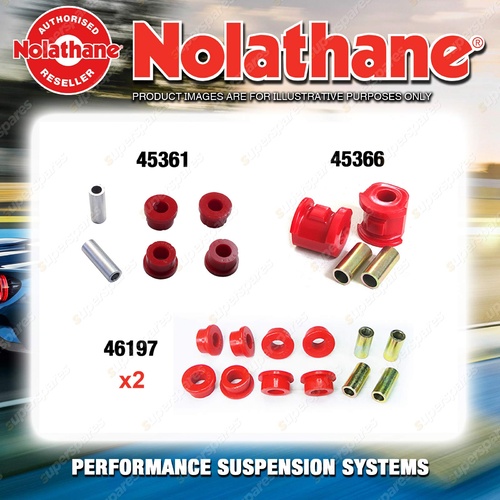 Nolathane Control arm lower inner bush kit for HYUNDAI EXCEL X3 4CYL 1994-2000