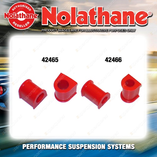 Nolathane Sway bar mount bush kit for HYUNDAI GRANDEUR XG 6CYL 7/1999-1/2004