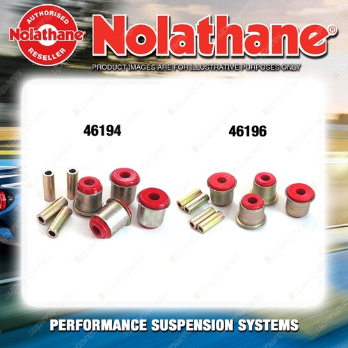 Nolathane Trailing arm bush kit for JEEP CHEROKEE XJ 4/6CYL 1984-2001