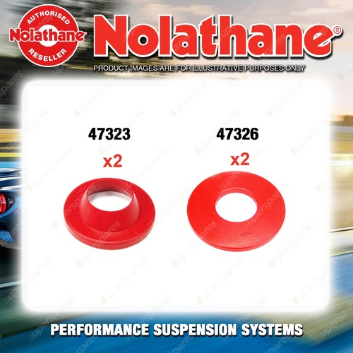 Nolathane Spring pad bush kit for JEEP WRANGLER TJ 4/6CYL 4/1996-9/2006