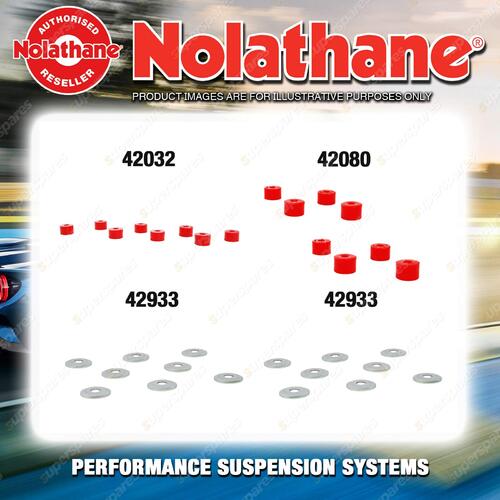 Nolathane Sway bar link bush washers kit for MAZDA 929 HB SEDAN AND HARDTOP 6CYL