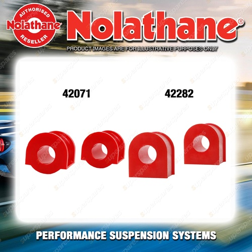 Nolathane Sway bar mount bush kit for MAZDA 929 LA SEDAN AND HARDTOP 4CYL