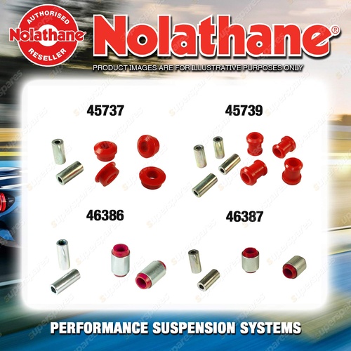 Nolathane Control arm bush kit for MAZDA RX8 FE 2R 7/2003-7/2012 High Quality