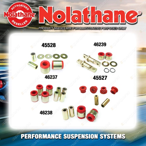 Nolathane Control arm bush kit for MITSUBISHI LANCER EVOLUTION I II III 4CYL