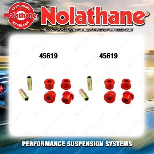 Nolathane Control arm bush kit for MITSUBISHI LANCER EVOLUTION X 4CYL 10/2007-ON