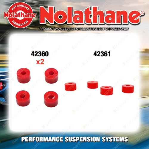 Nolathane Sway bar link bush kit for MITSUBISHI PAJERO NA NB NC ND NE NF NG 6CYL