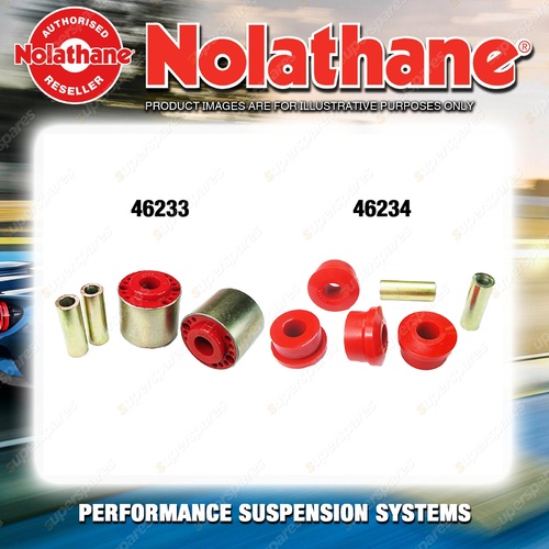 Nolathane Trailing arm bush kit for MITSUBISHI PAJERO NS NT NW 4/6CYL 10/2006-ON