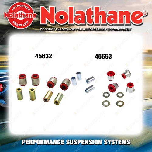 Nolathane Control arm bush kit for MITSUBISHI TRITON ML MN 4CYL 2WD 3/2006-2015