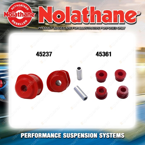 Nolathane Control arm lower inner bush kit for MITSUBISHI VERADA KR KS Beam Rear