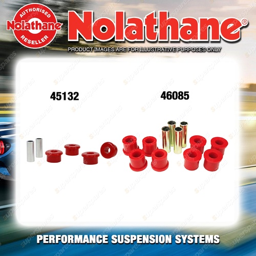 Nolathane Control arm bush kit for NISSAN 280ZX S130 6CYL 3/1979-5/1984