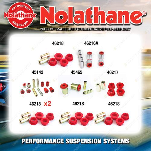 Nolathane Control arm bush kit for NISSAN 300ZX Z32 6CYL 7/1989-3/1997