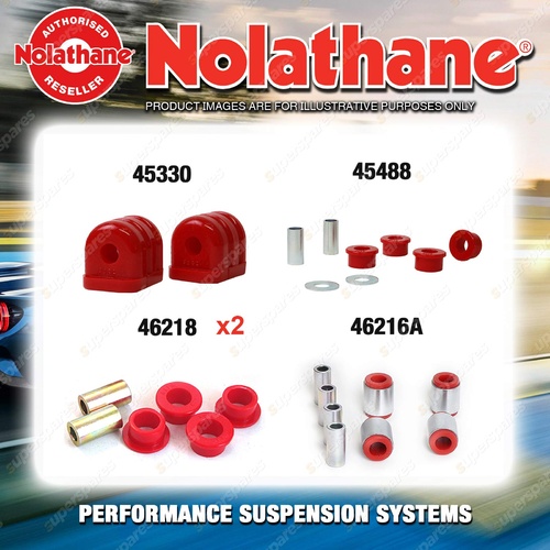 Nolathane Control arm bush kit for NISSAN BLUEBIRD U13 4CYL FWD 9/1993-2/1998