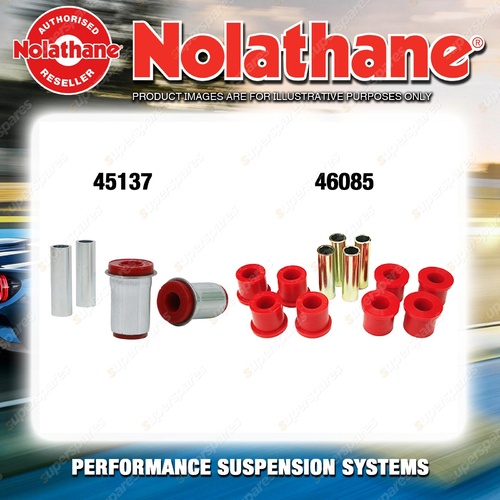 Nolathane Control arm bush kit for NISSAN LAUREL C31 6CYL 11/1980-1984