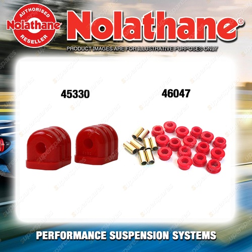 Nolathane Control arm bush kit for NISSAN MAXIMA A32 6CYL 2/1995-11/1999