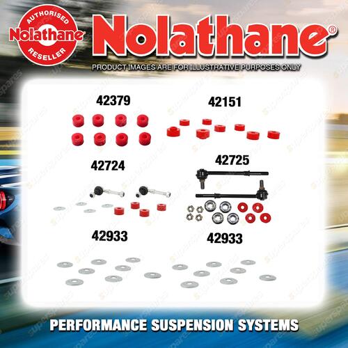 Nolathane Sway bar link & bush & washers kit for NISSAN MAXIMA J30 6CYL