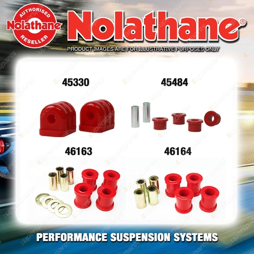 Nolathane Control arm bush kit for NISSAN SENTRA B13 4CYL 10/1991-9/1995