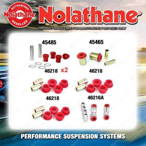 Nolathane Control arm bush kit for NISSAN SKYLINE R33 GTS GTS-T 6CYL RWD