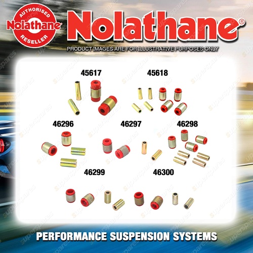 Nolathane Control arm bush kit for NISSAN SKYLINE V35 6CYL RWD 6/2003-9/2007