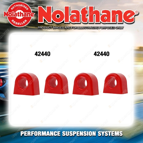 Nolathane Sway bar mount bush kit for SUBARU IMPREZA WRX GC SEDAN GF WAGON 4CYL