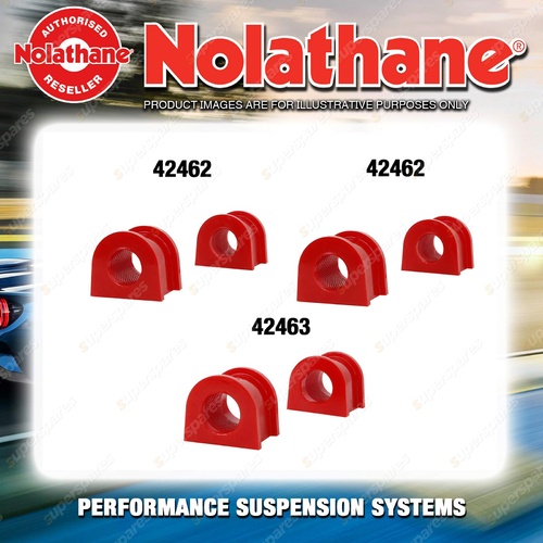 Nolathane Sway bar mount bush kit for SUBARU LEGACY BL BP INCL TURBO 6CYL